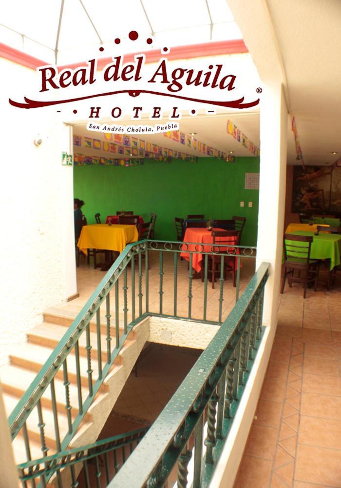 Hotel Real Del Aguila San Pedro Cholula Exterior foto